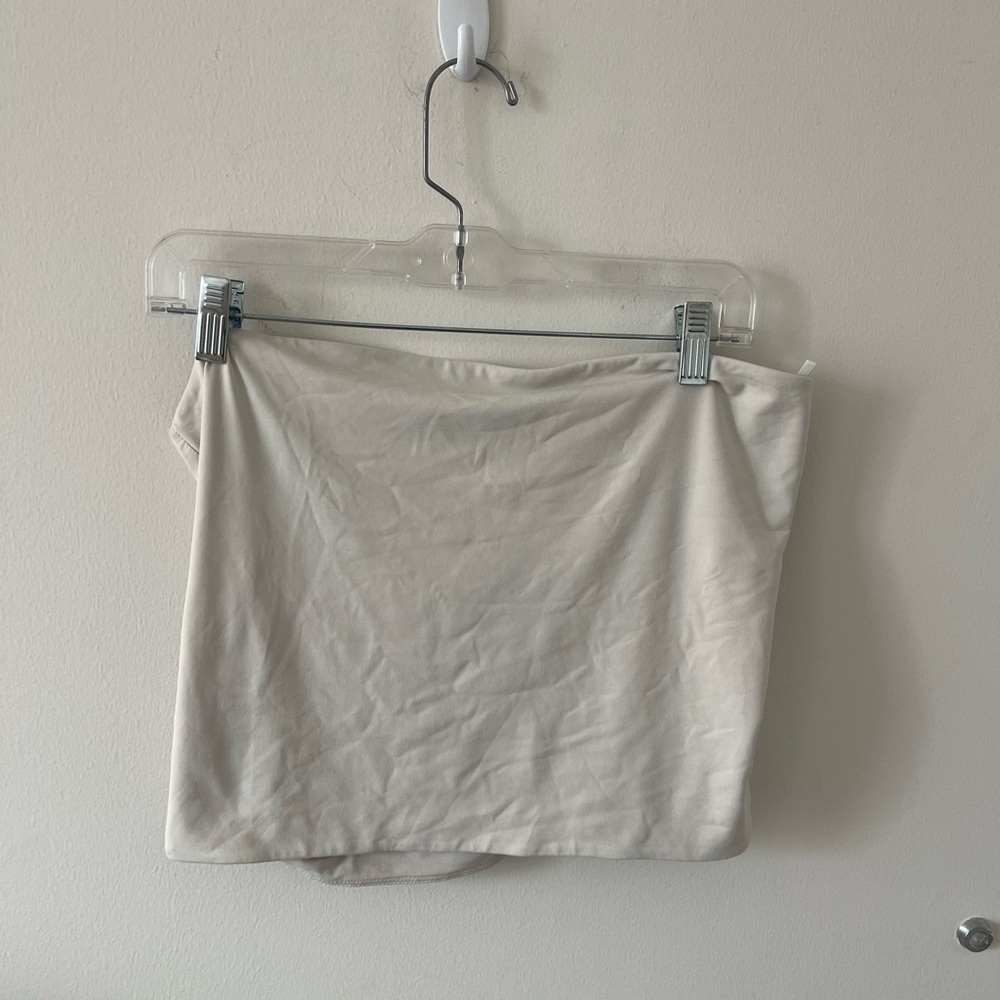 Aritzia Contour  Cream Tube Top